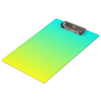 Carpeta De Pinza turquesa verde limón amarillo limón oscuro moderno