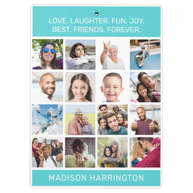 Carpeta De Pinza TUS Fotos y texto (Reverso)