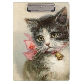Carpeta De Pinza Two lovely Victorian kittens.