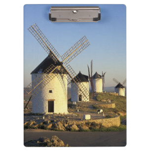 Carpeta De Pinza UE, España, La Mancha, Consuegra. Molinos de vien