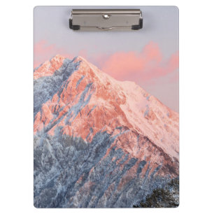 Carpeta De Pinza Última luz solar en la montaña Storžič, Eslovenia