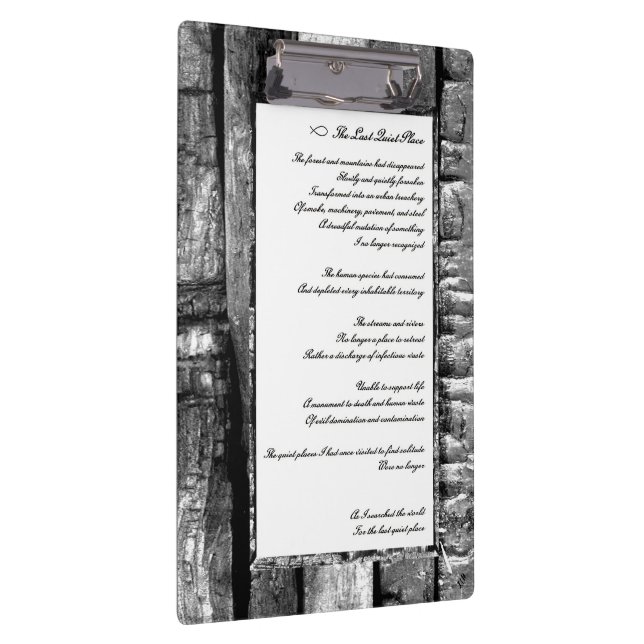 Carpeta De Pinza Último lugar silencioso (Derecha)