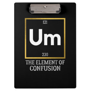 Carpeta De Pinza Um El elemento de la camiseta de confusión