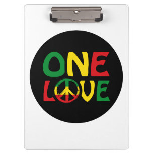 Carpeta De Pinza Un amor, diseño de reggae