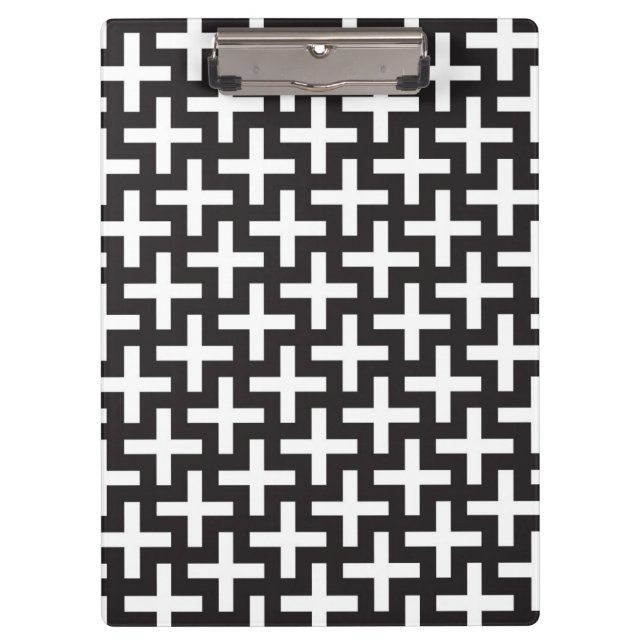 Carpeta De Pinza Un b&w modela hecho con "más" muestra (Anverso)