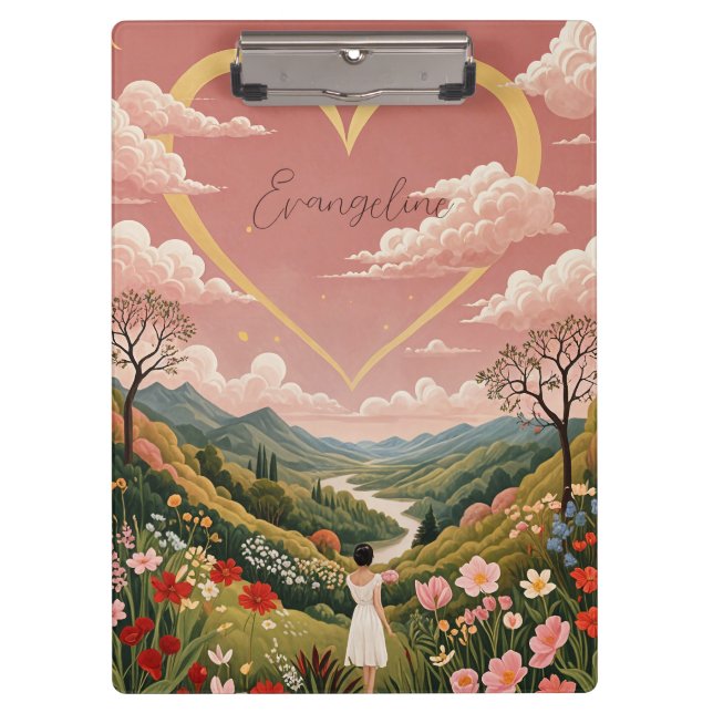 Carpeta De Pinza Un Chica con una mirada sentida y personalizada (Anverso)