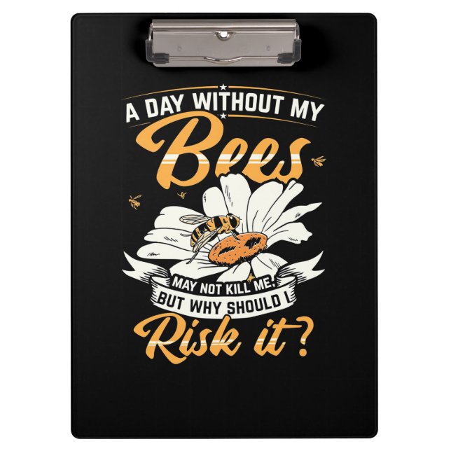 Carpeta De Pinza Un día sin mis abejas (Anverso)