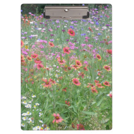 Carpeta De Pinza Un jardín de flores silvestres planificador