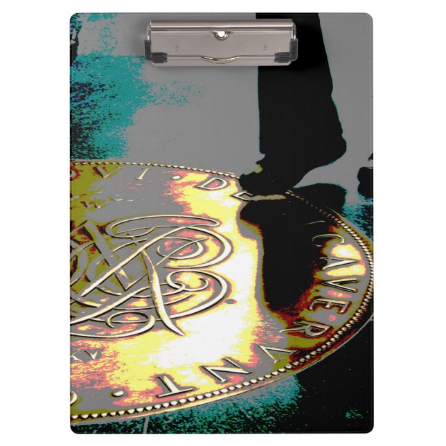 Carpeta De Pinza ¡Un paso hacia la riqueza! - Arte digital - Portap (Anverso)