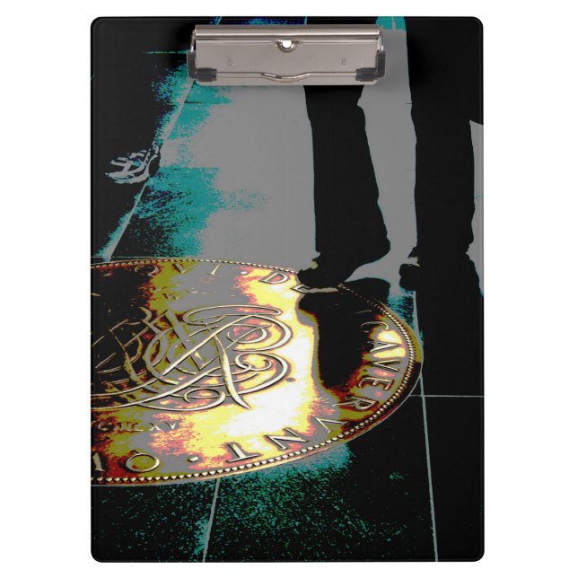 Carpeta De Pinza Un paso hacia la riqueza tal vez 2!!! - Portapapel (Anverso)