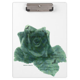 Carpeta De Pinza Un Pequeño Pájaro Me Dijo Rosa