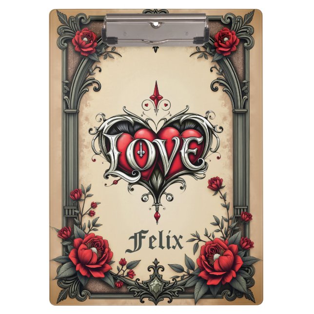 Carpeta De Pinza Un romance gótico. Un estilo gótico ornamentado (Anverso)