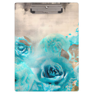 Carpeta De Pinza Un Shabby azul Chic Ephemera Design Series 7