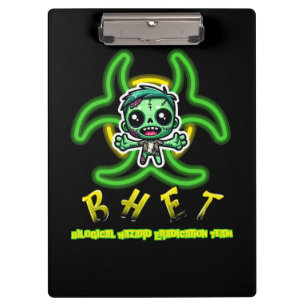 Carpeta De Pinza Un zombi divertido