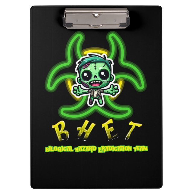 Carpeta De Pinza Un zombi divertido (Anverso)