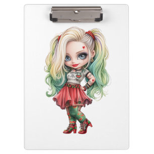 Carpeta De Pinza Una Colección de Diseños de Halloween de una Chica