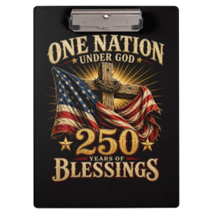 Carpeta De Pinza Una Nación Bajo Dios 250 Años