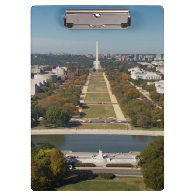 Carpeta De Pinza Una opinión del paisaje del Washington DC (Anverso)
