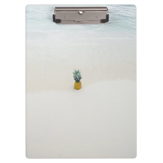 Carpeta De Pinza Una piña en la playa (Anverso)