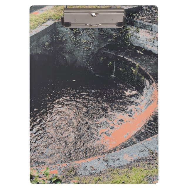 Carpeta De Pinza Una piscina Naranja en Welshpool (Anverso)