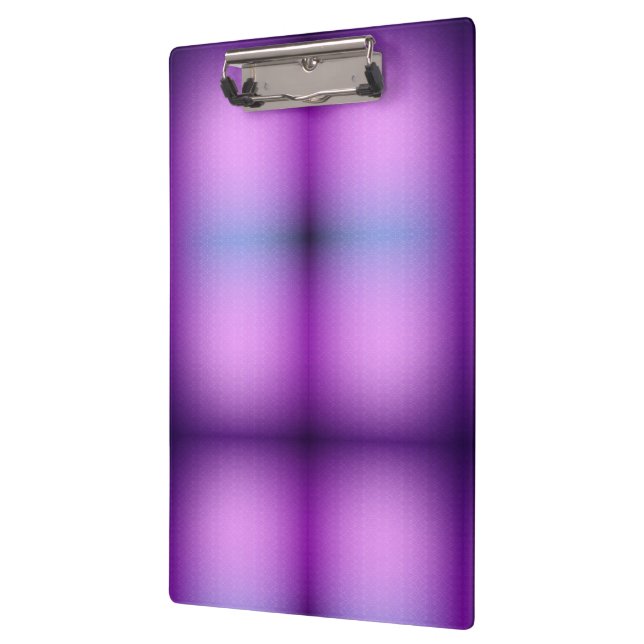 Carpeta De Pinza Una tablilla con un morado gradiente suave (Izquierda)