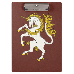 Carpeta De Pinza Unicorn Rampant