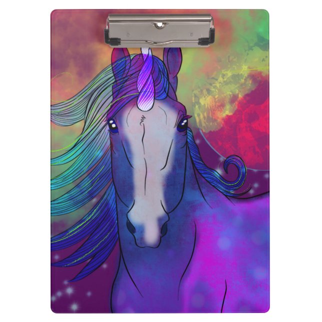 Carpeta De Pinza Unicornio cósmico 5 (Anverso)