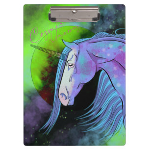 Carpeta De Pinza Unicornio cósmico 6