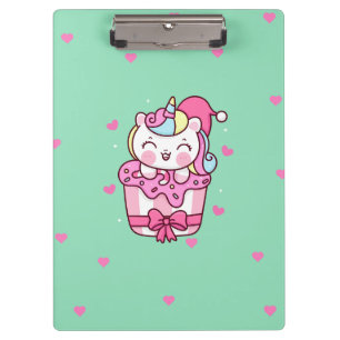 Carpeta De Pinza Unicornio mágico lindo