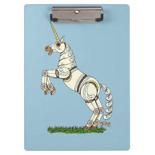 Carpeta De Pinza Unicornio mecánico