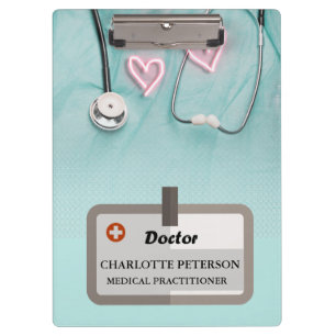 Carpeta De Pinza Uniforme Médica Stethoscope Médica