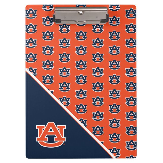 Carpeta De Pinza Universidad Auburn | Logo de Auburn UA (Anverso)