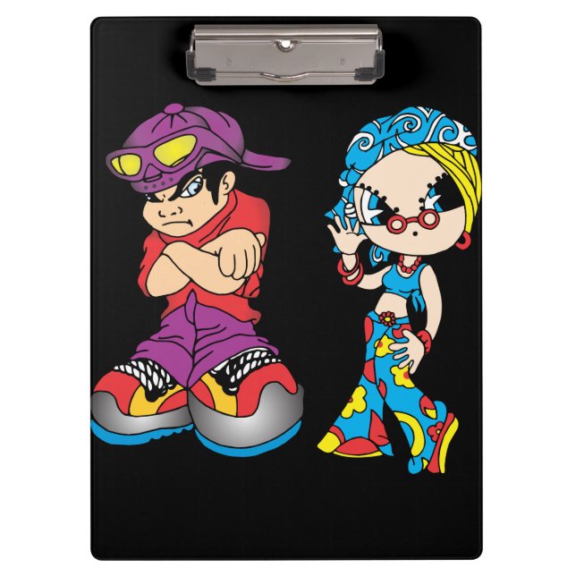 Carpeta De Pinza Urban Cartoon Duo Tee (Anverso)