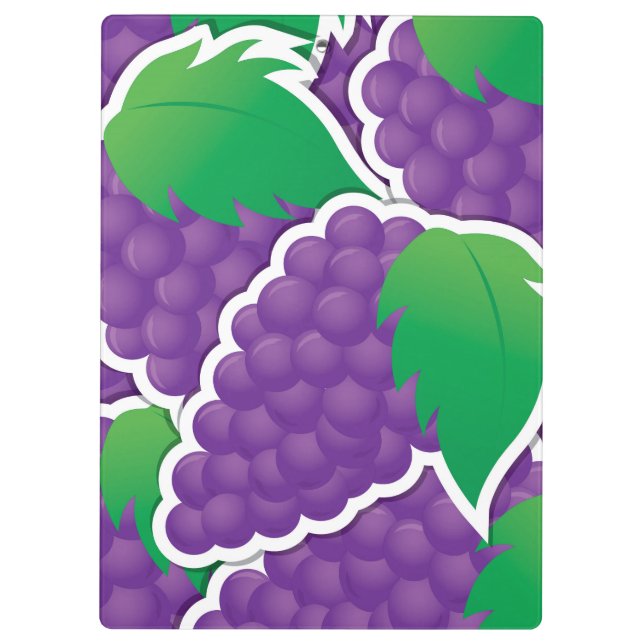 Carpeta De Pinza Uvas moradas funestas (Reverso)