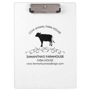Carpeta De Pinza Vaca de granja Premium