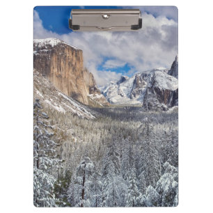 Carpeta De Pinza Valle de Yosemite en nieve