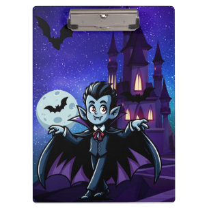 Carpeta De Pinza Vampión de Halloween, caprichoso
