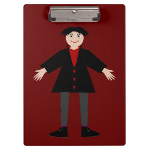 Carpeta De Pinza Vampiro de Cute Halloween