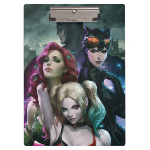 Carpeta De Pinza Variante de portada del cómic Gotham City Sirens #