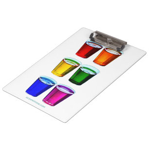 Carpeta De Pinza vasos de chupito de SlipperyJoe's seis tazas dispu