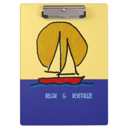 Carpeta De Pinza Velero en el Sol