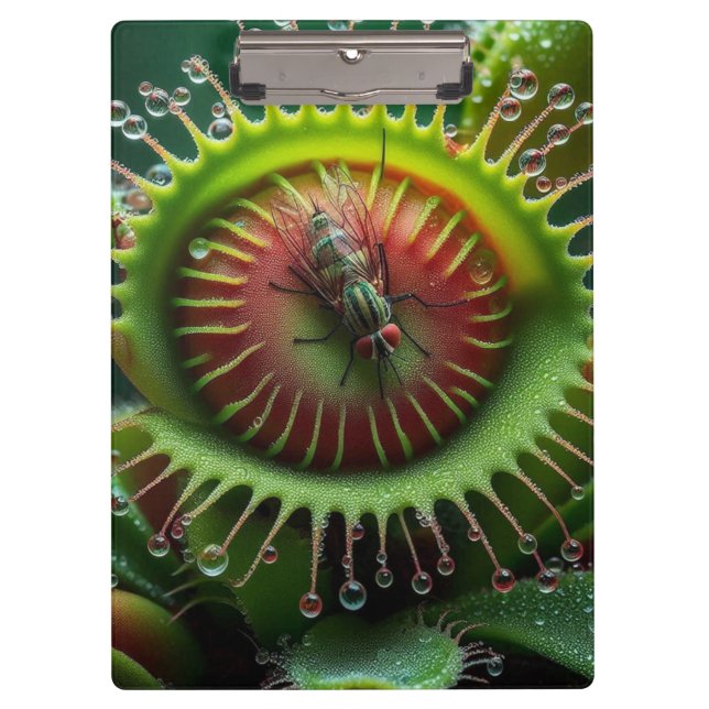 Carpeta De Pinza Venus Flytrap Floral Fun Gothic Office (Anverso)