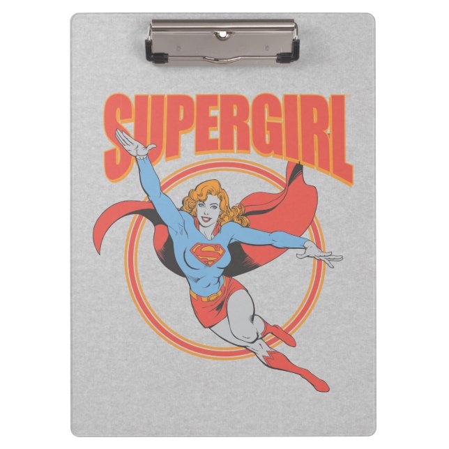 Carpeta De Pinza Verdadera Superchica Vintage Flying Graphic (Anverso)