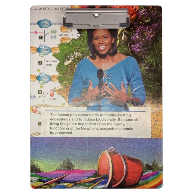 Carpeta De Pinza Verdades derramadas: un collage de la esperanza de (Anverso)