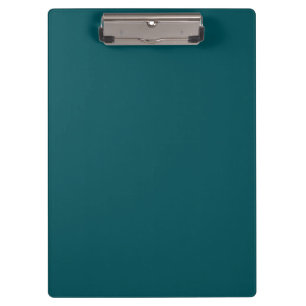 Carpeta De Pinza Verde azulado profundo