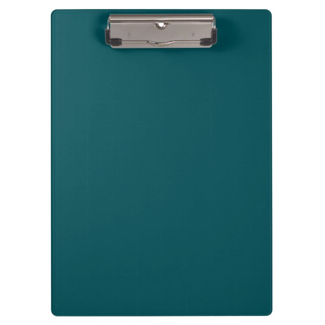 Carpeta De Pinza Verde azulado profundo (Anverso)