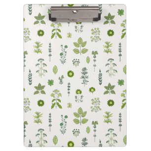Carpeta De Pinza Verde de tarea de jardín