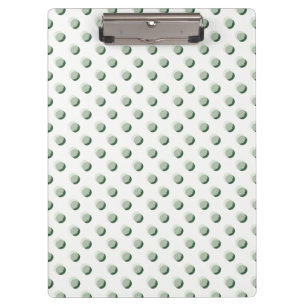 Carpeta De Pinza Verde de tarea de Polka