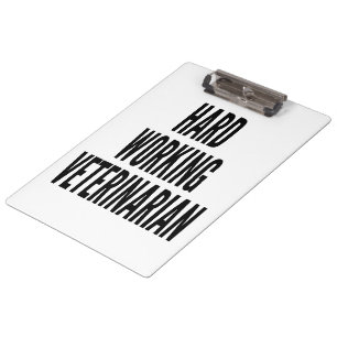 Carpeta De Pinza Veterinaria de trabajo duro