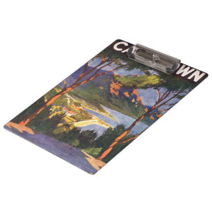Carpeta De Pinza Viajes Vintage, Ciudad del Cabo, una ciudad en Sud